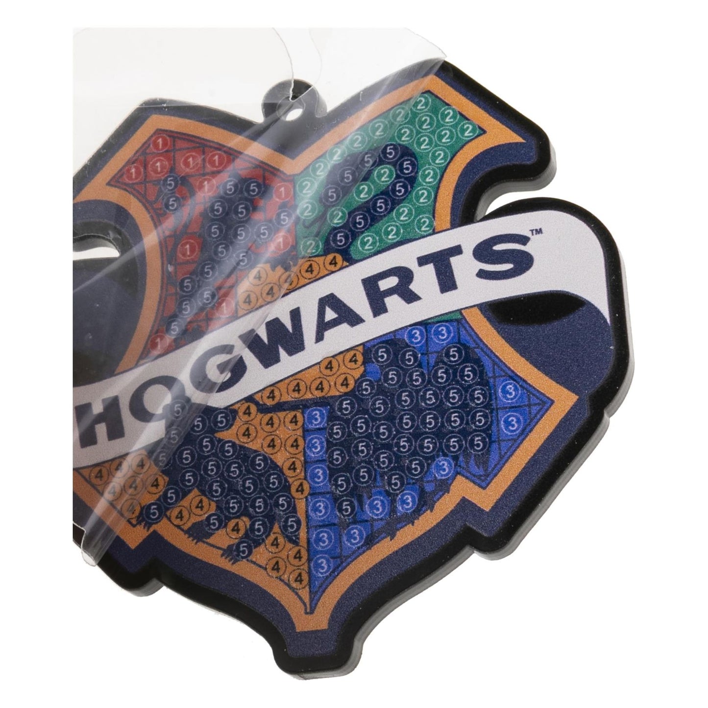 Harry Potter Hogwarts Badge Crystal Art Backpack Charm Kit
