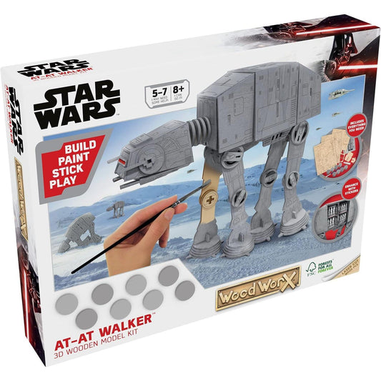 Star Wars Wood WorX AT-AT Walker 3D Wooden Model Kit