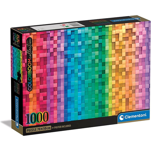 Pixel Colourbloom Collection Jigsaw Puzzle 1000 Pieces