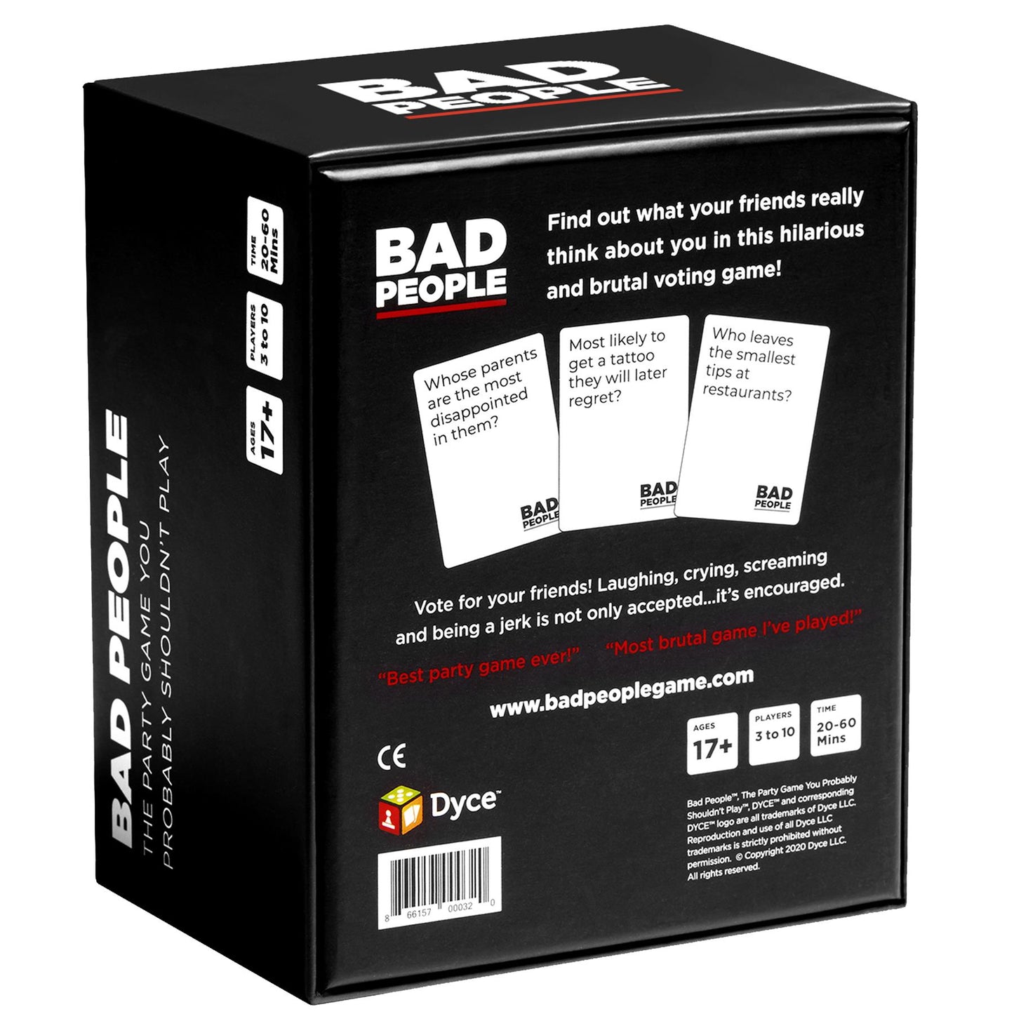 Bad People (Age: 17+ yrs)