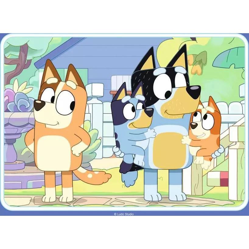 Ravensburger Bluey, 4 in a box Jigsaw Puzzle