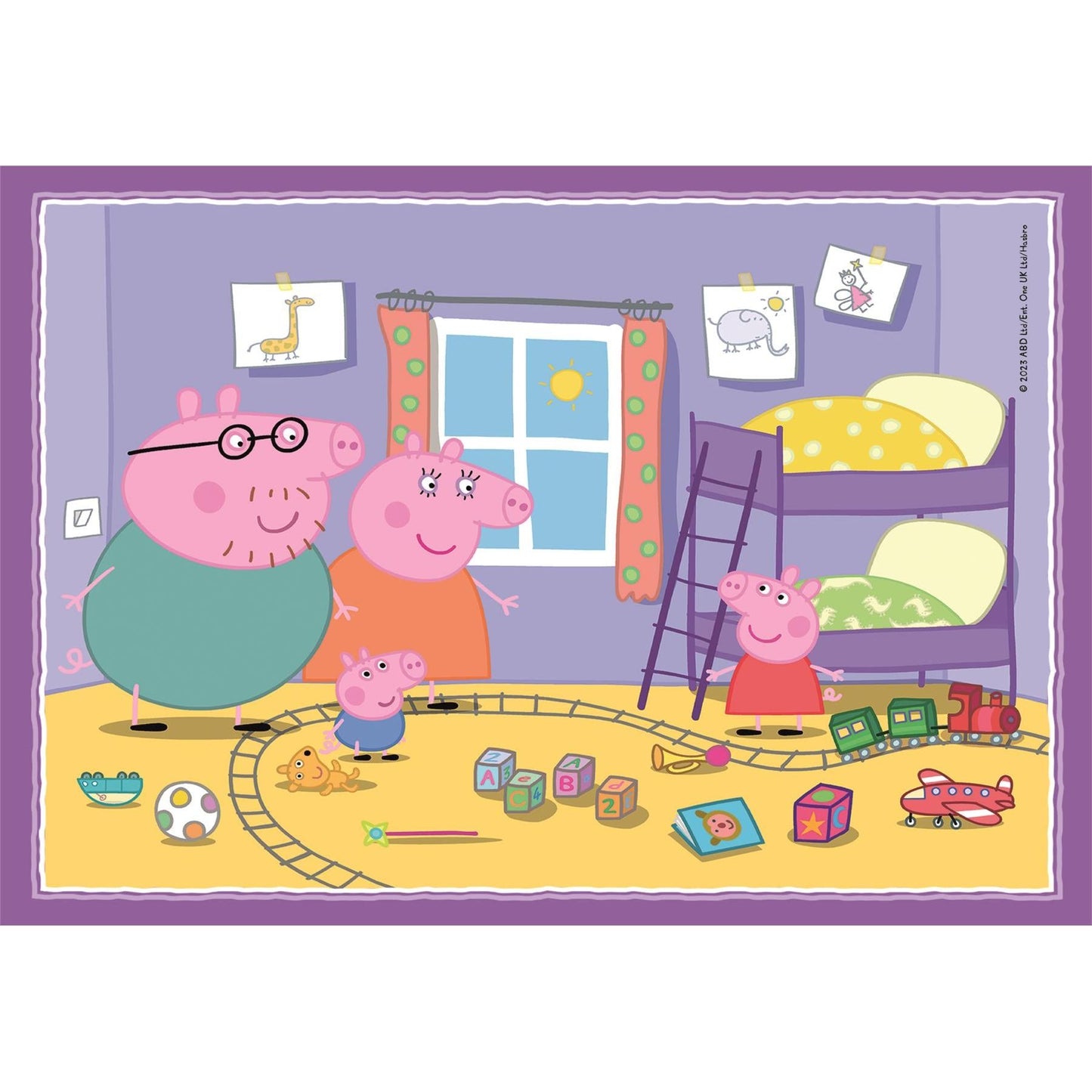 Peppa Pig 4 in 1 Puzzle