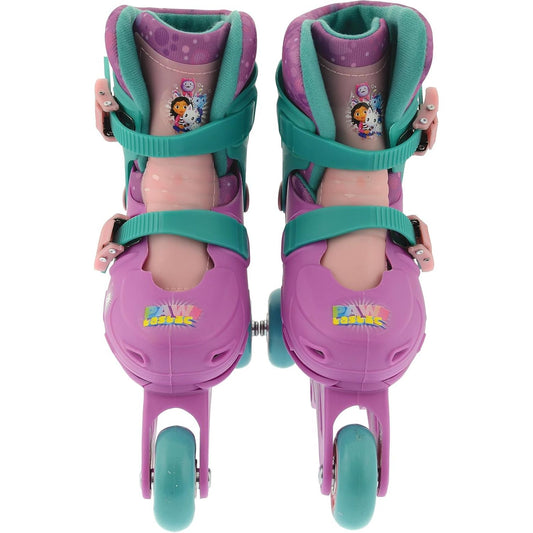 Gabby's Dollhouse 2-in-1 Convertible Skates: Tri to In-Line