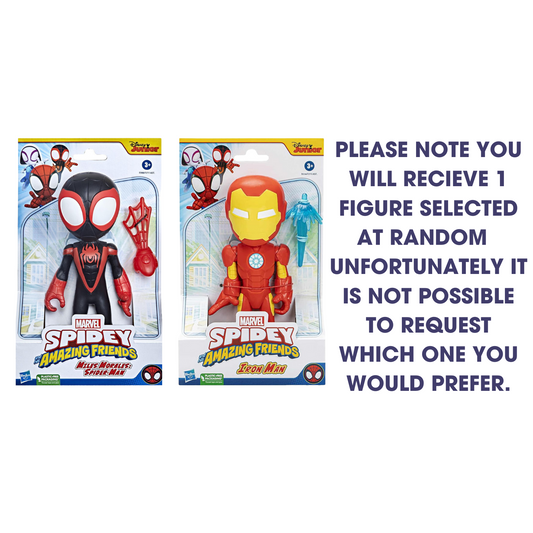 Marvel Spidey and His Amazing Friends Supersized Hero Figures Assorted