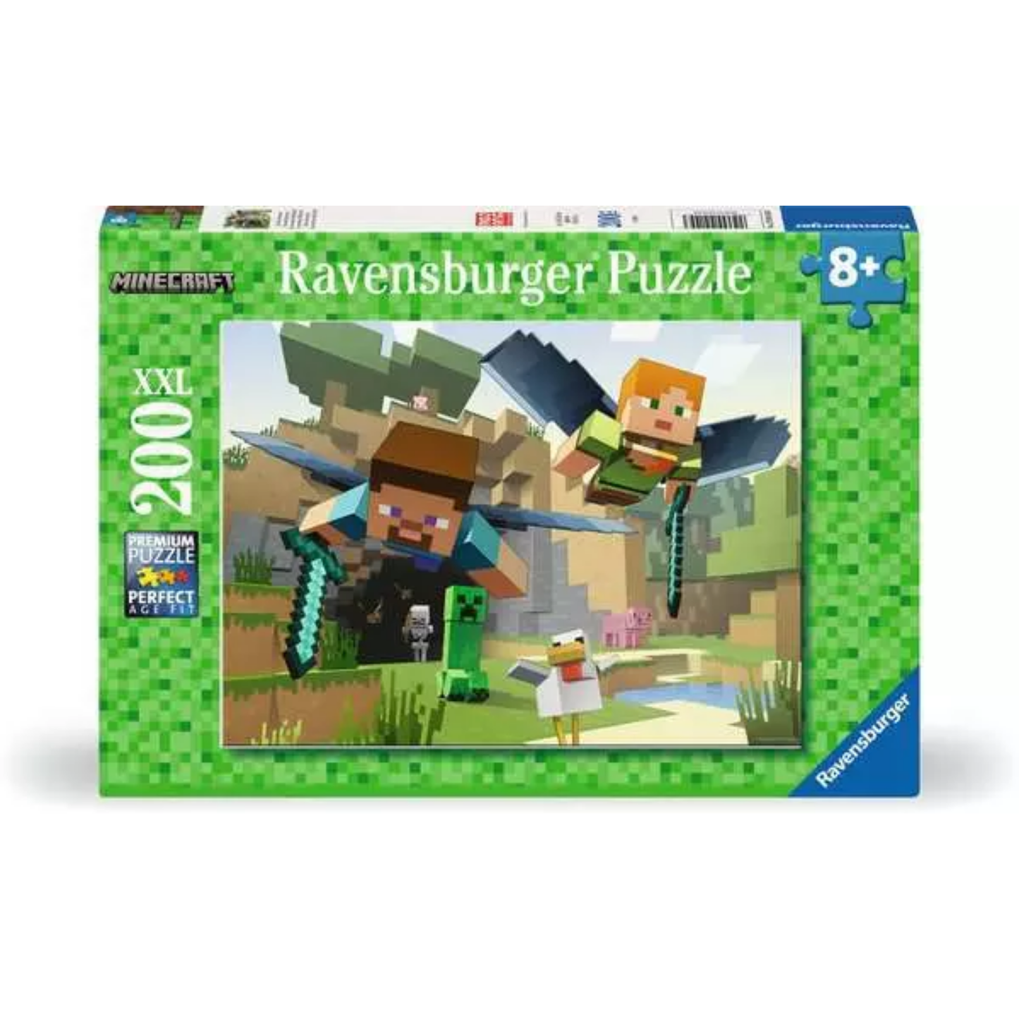 Ravensburger Minecraft, 200pc XXL - 200 Pieces Puzzle