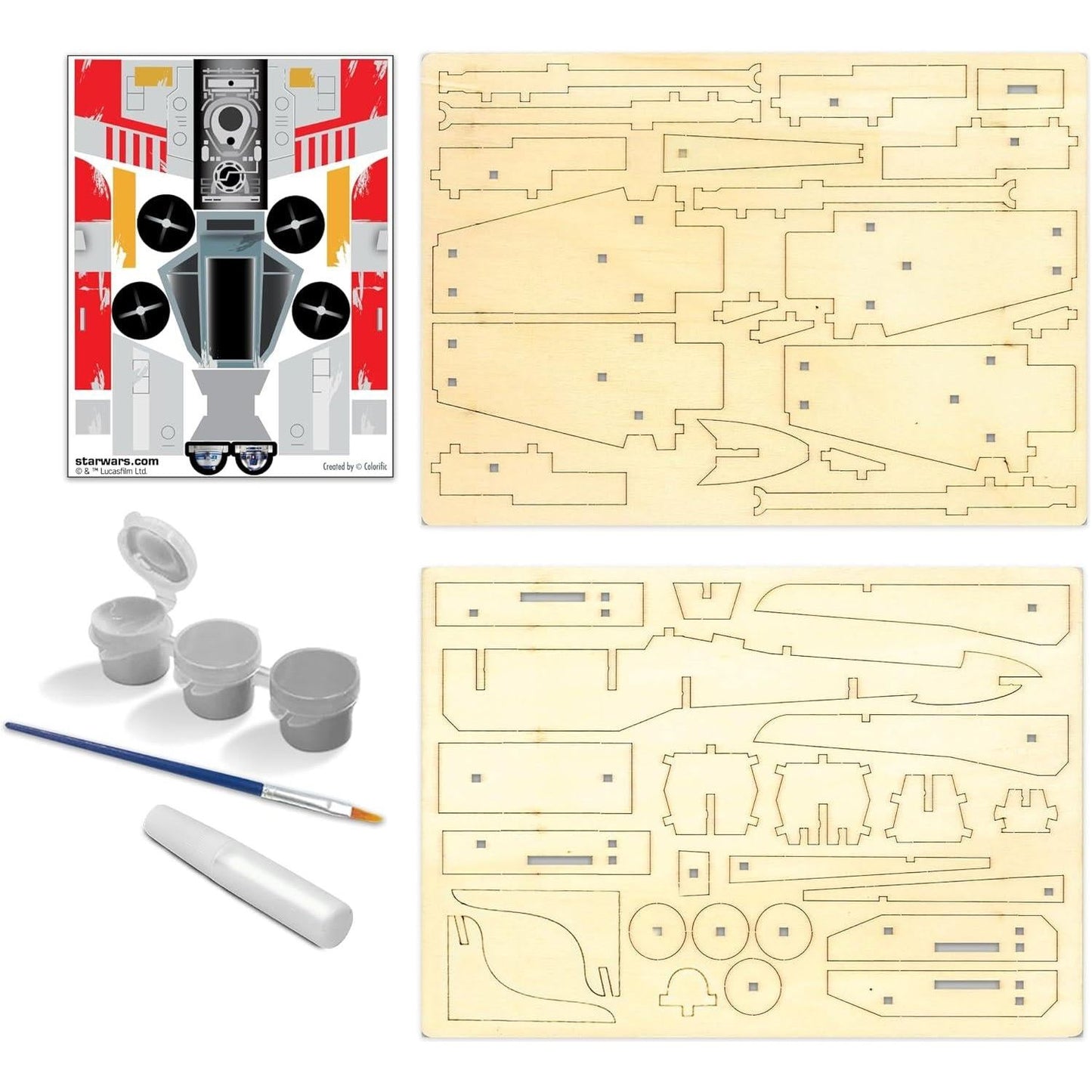 Star Wars Wood WorX - X-Wing Star Fighter