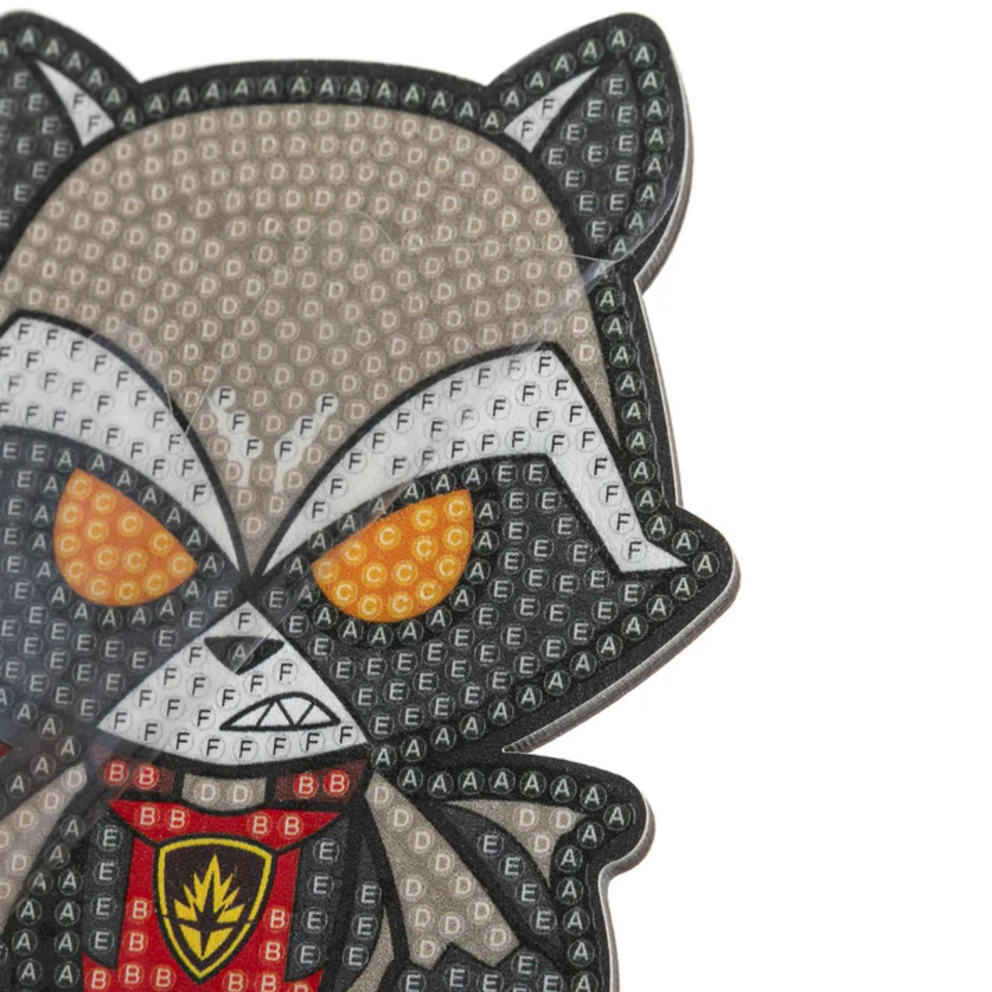 Guardians of the Galaxy Rocket Crystal Art Buddies