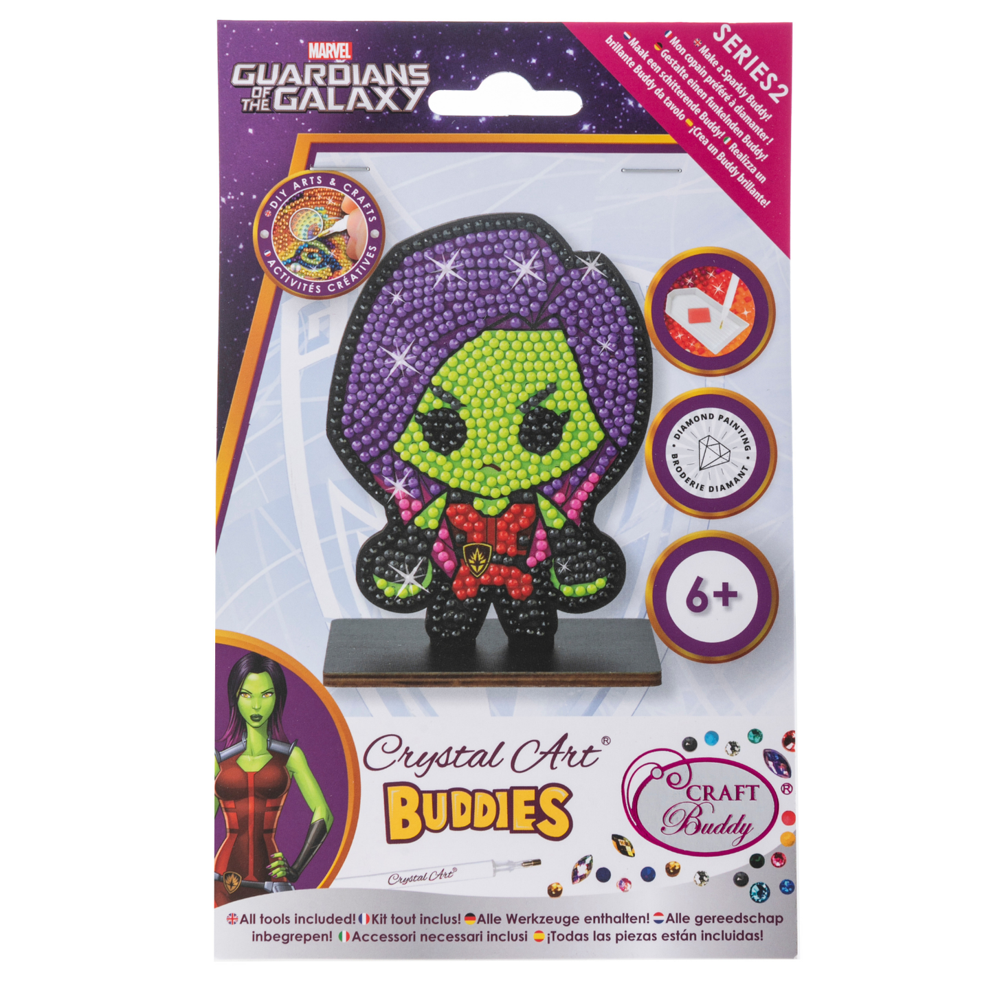 Marvel Gamora Crystal Art Buddies