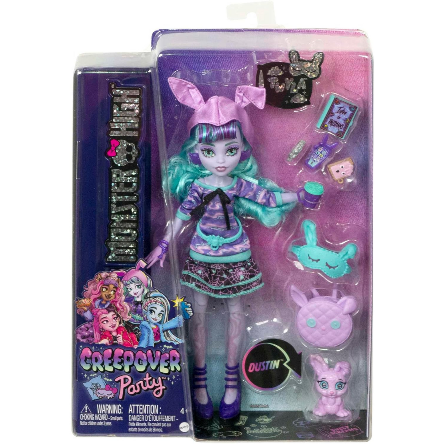 Monster High Creepover Party Twyla Doll with Pet and Accessories