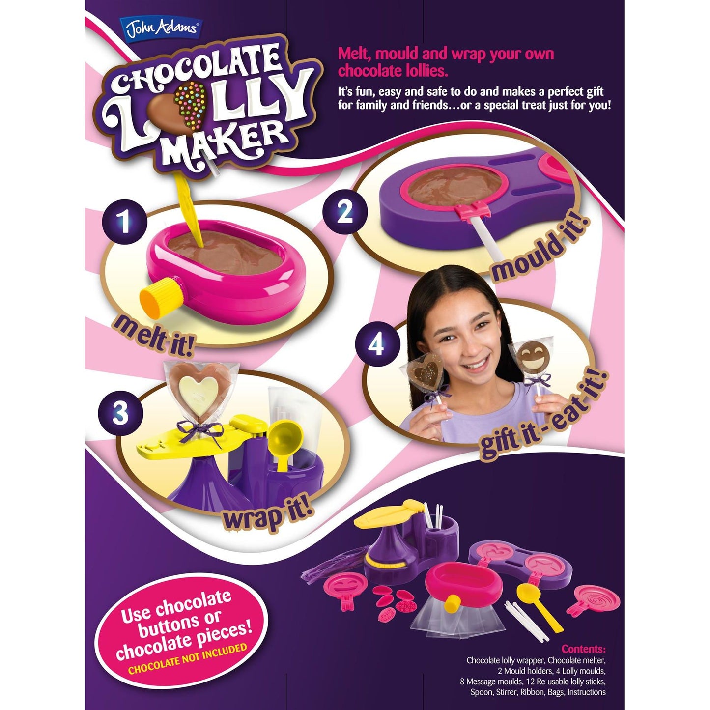 Chocolate Lolly Maker - chocolate not included