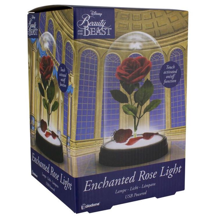 Disney Beauty and the Beast Enchanted Rose Light V4
