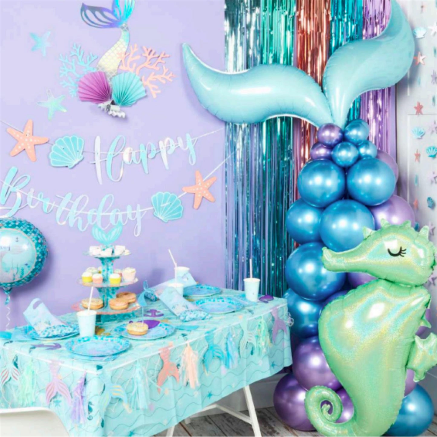Mermaid Tale Complete Birthday Party in a Box