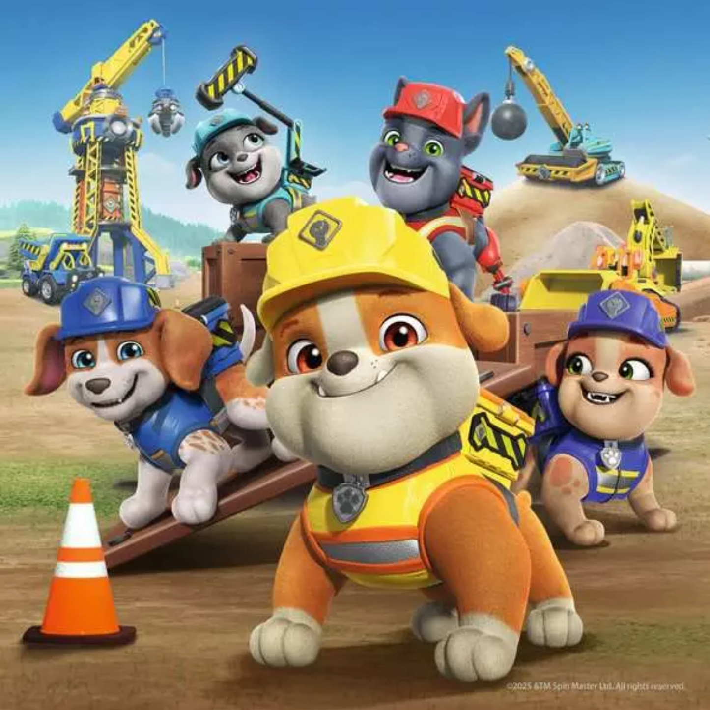 Ravensburger Paw Patrol Rubble 3 x 49 Pieces Jigsaw Puzzle