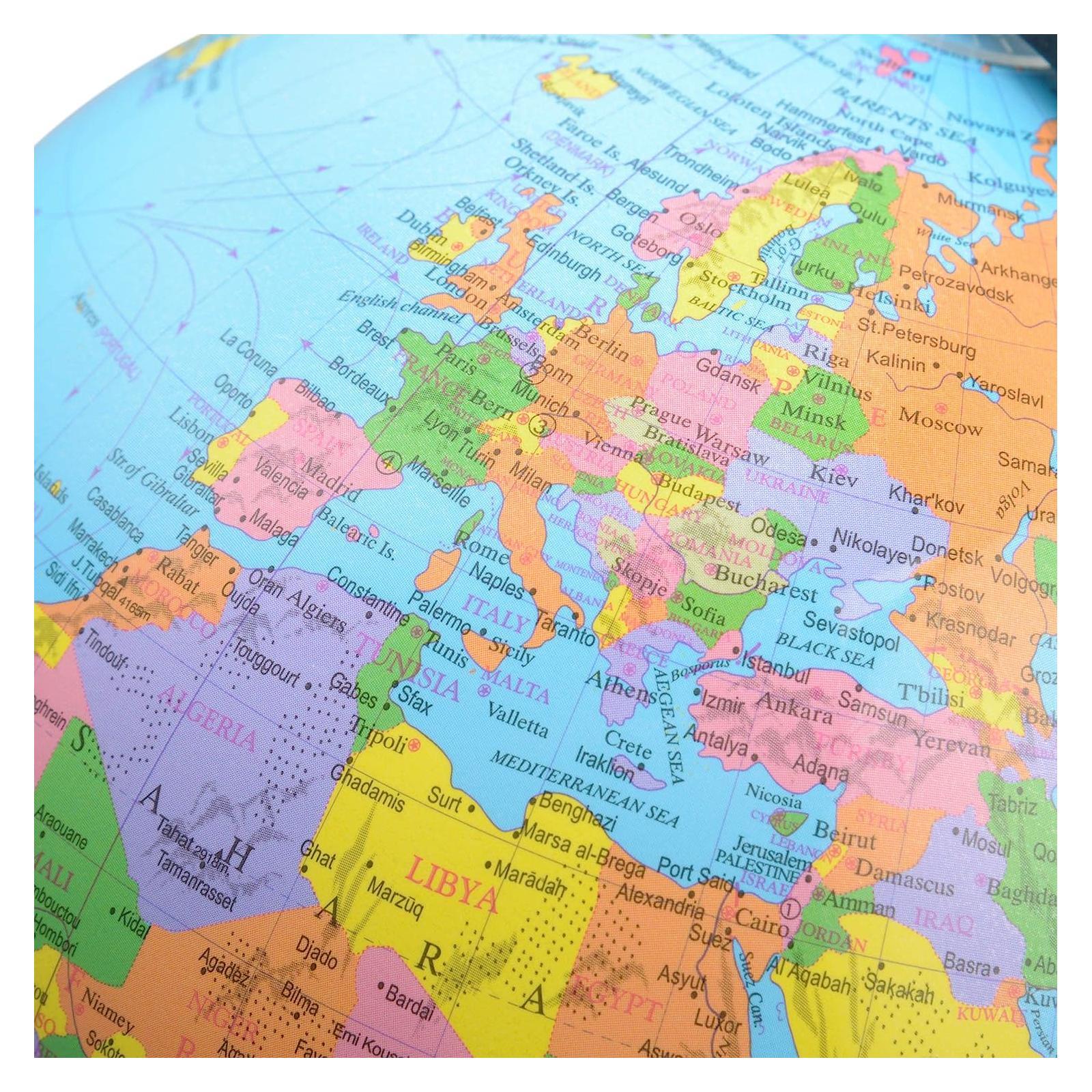 Educational Kids 25cm World Globe With Stand