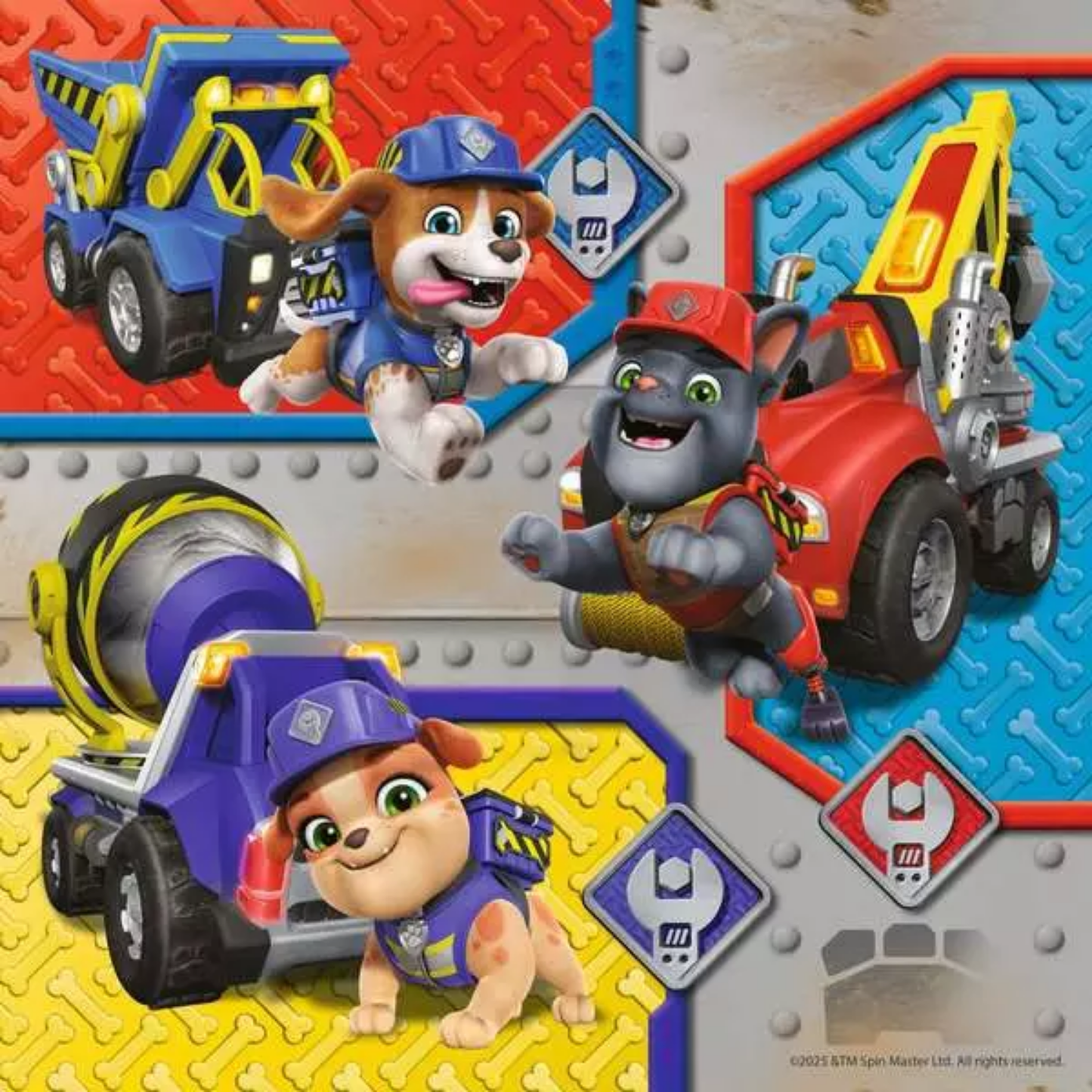 Ravensburger Paw Patrol Rubble 3 x 49 Pieces Jigsaw Puzzle