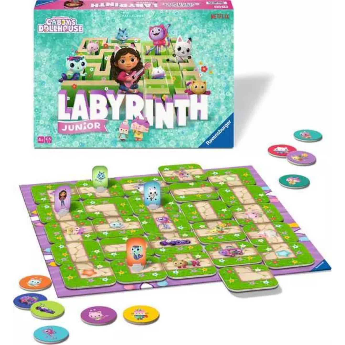 Ravensburger Gabby's Dollhouse Labyrinth Junior