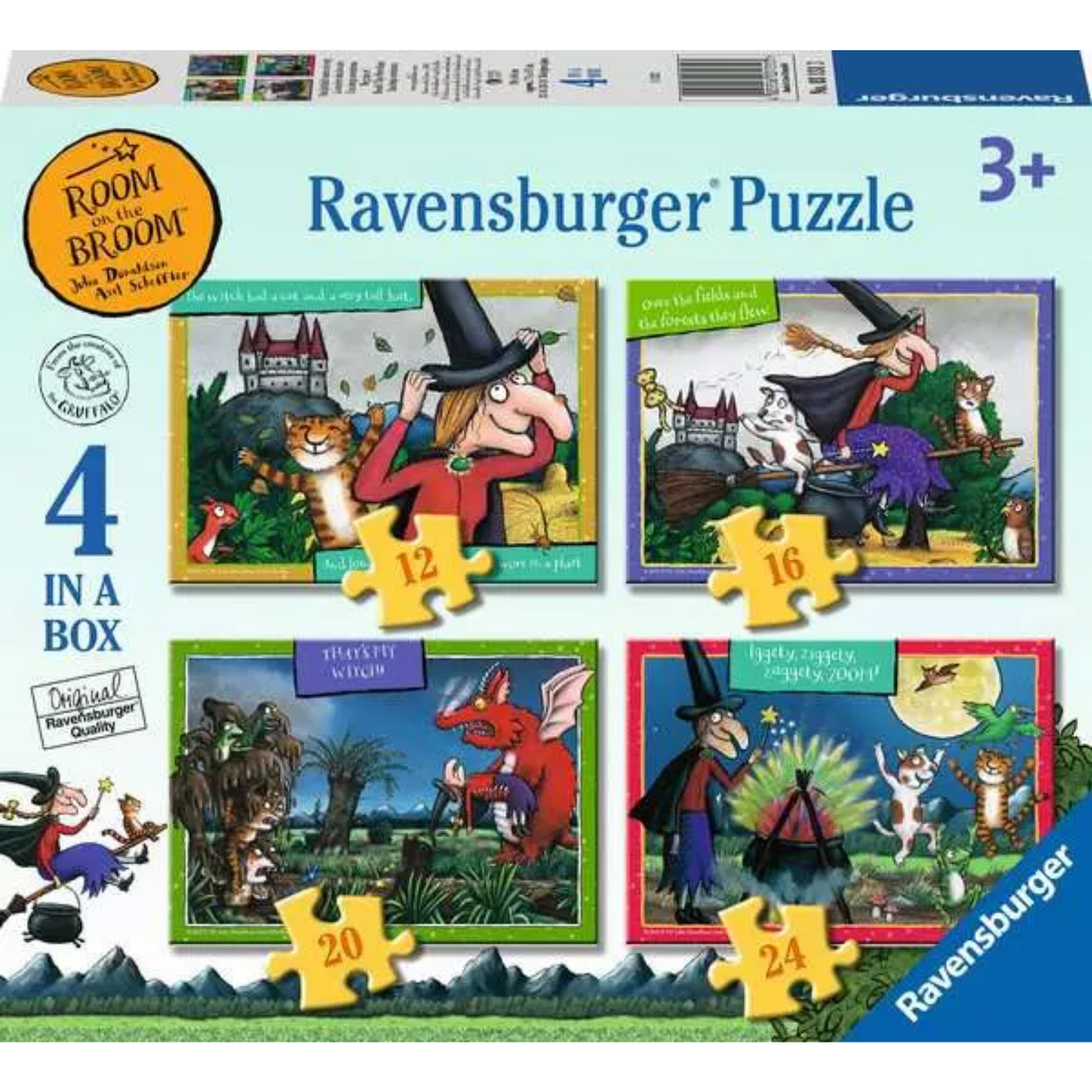 Ravensburger Room on the Broom, 4 in a Box