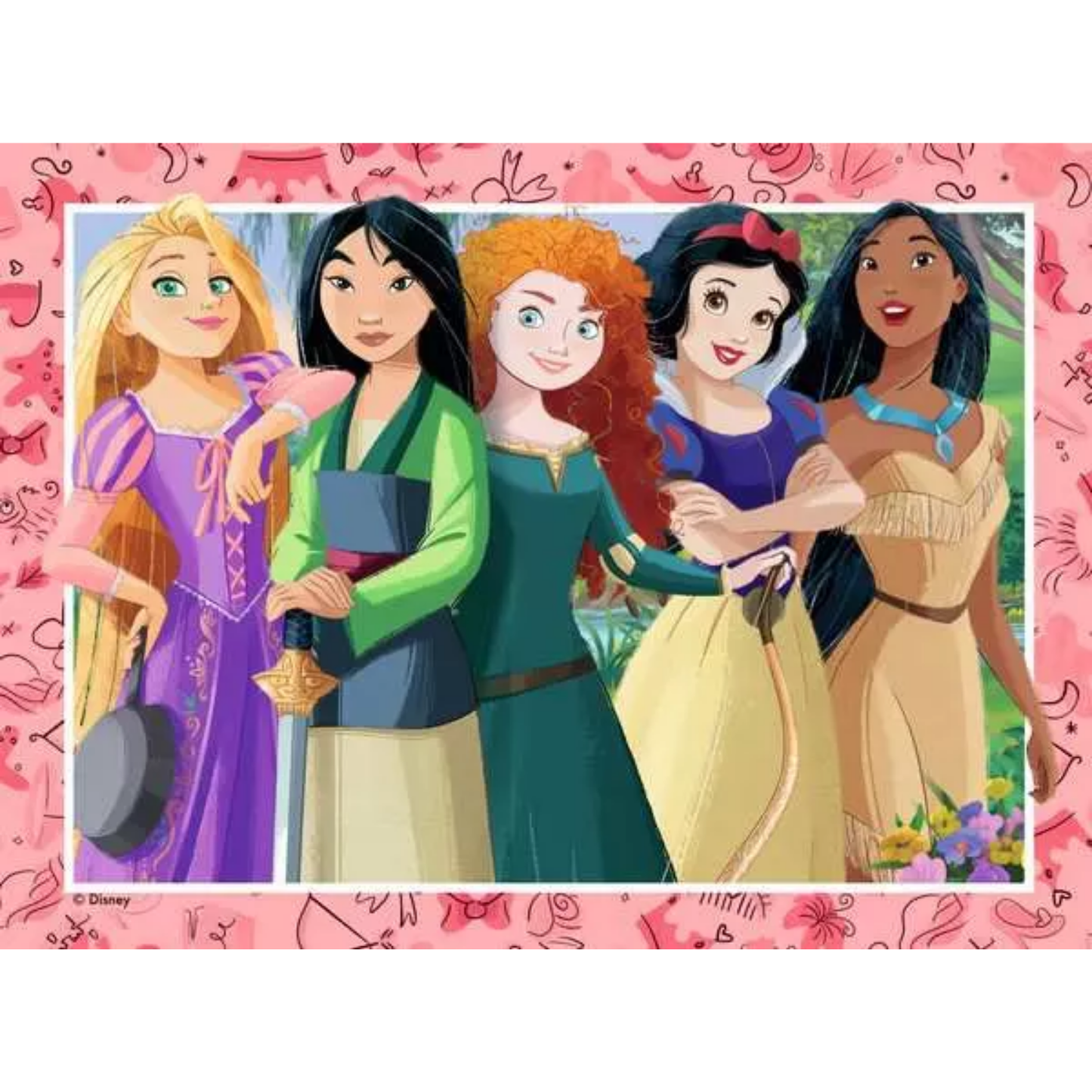 Ravensburger Disney Princess, 4 in a Box Jigsaw Puzzle