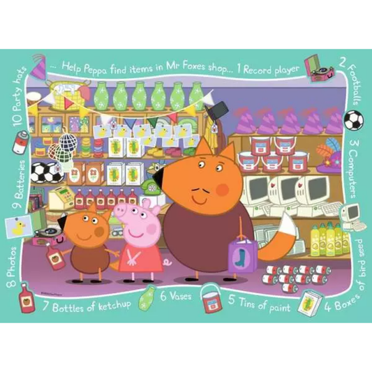 Ravensburger Peppa Pig My First Floor Puzzle - 16 Pieces Puzzle