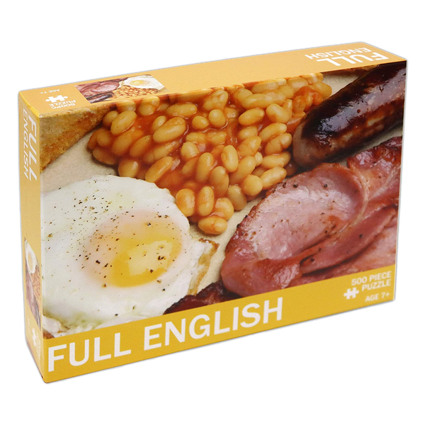 Full English Breakfast 500 Piece Jigsaw Puzzle