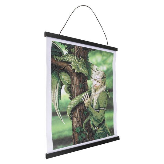 Kindred Spirits 35x45cm Crystal Art Scroll