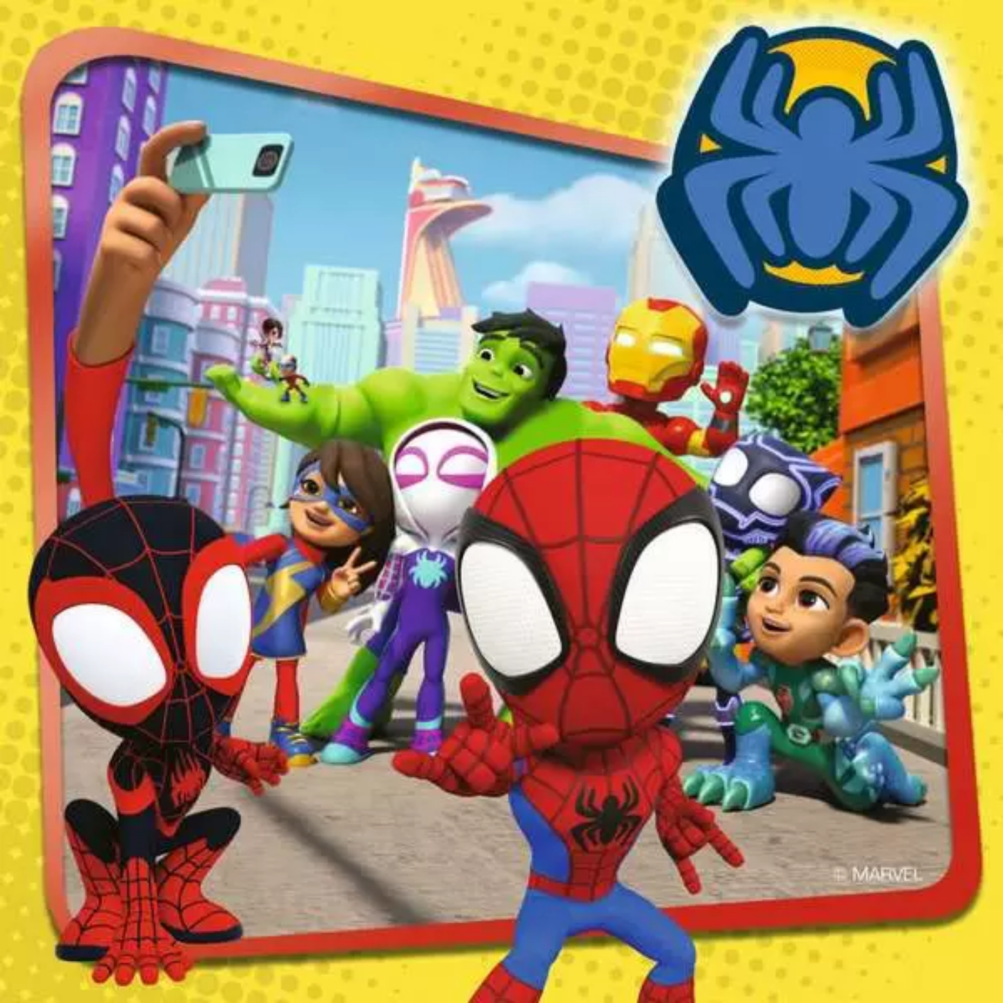 Ravensburger Spidey's Adventures - 49 Pieces Puzzle