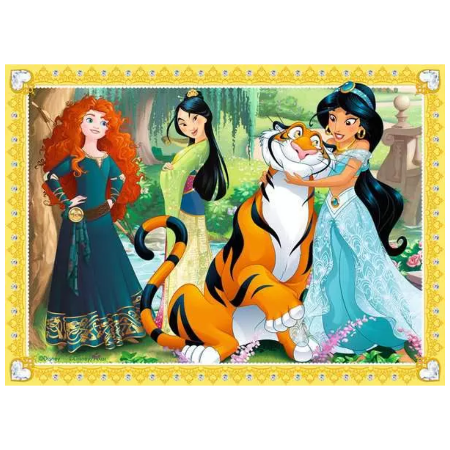 Ravensburger Disney Princess, 4 in a Box Jigsaw Puzzle