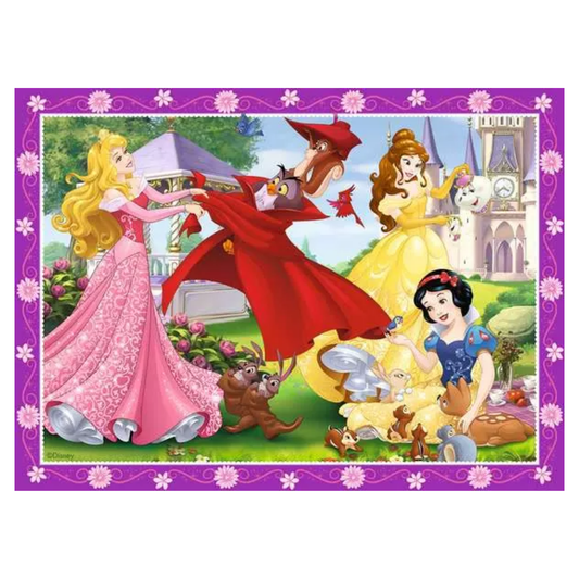 Ravensburger Disney Princess, 4 in a Box Jigsaw Puzzle
