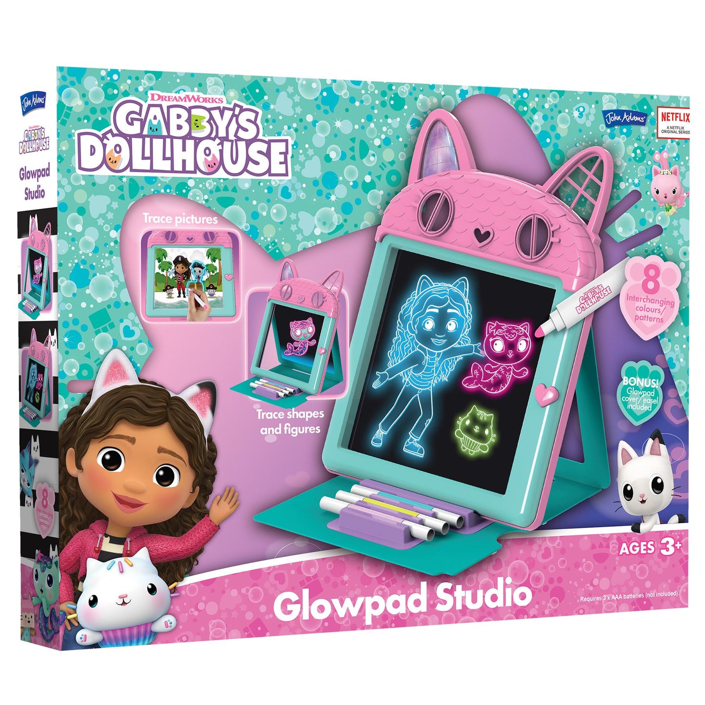 Gabby's Dollhouse Glowpad 3-in-1 Studio