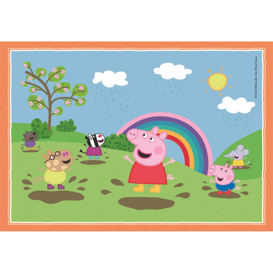 Peppa Pig 4 in 1 Puzzle