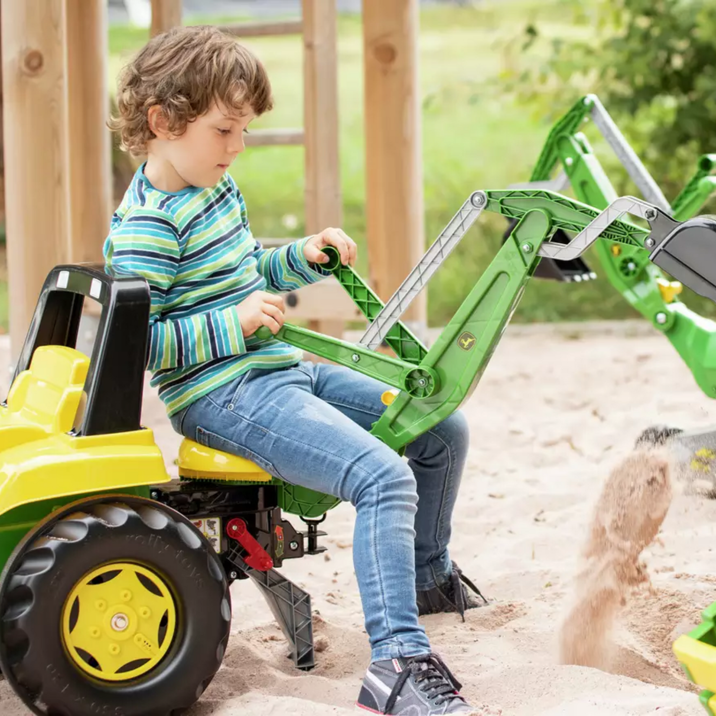 Rolly Toys John Deere Frontloader Excavator