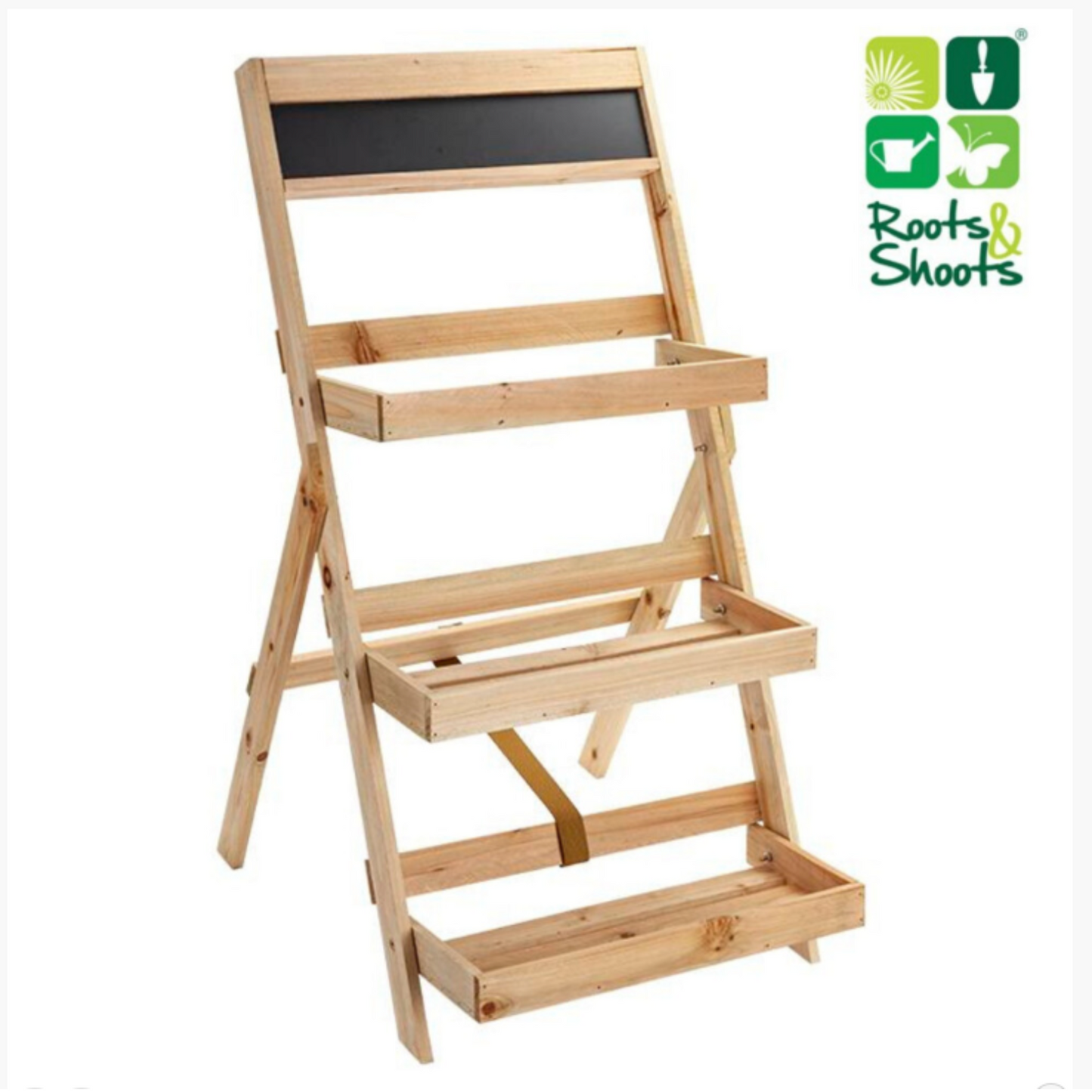 Heavy Duty Brown 3 Tier Garden Step Planter