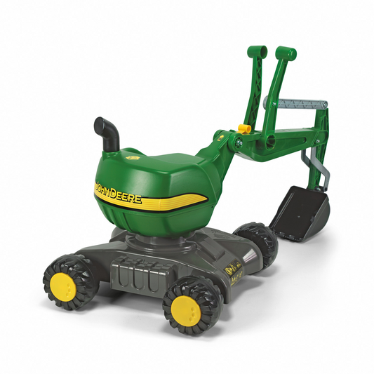 Rolly Toys John Deere Excavator - Fully functional with wheels