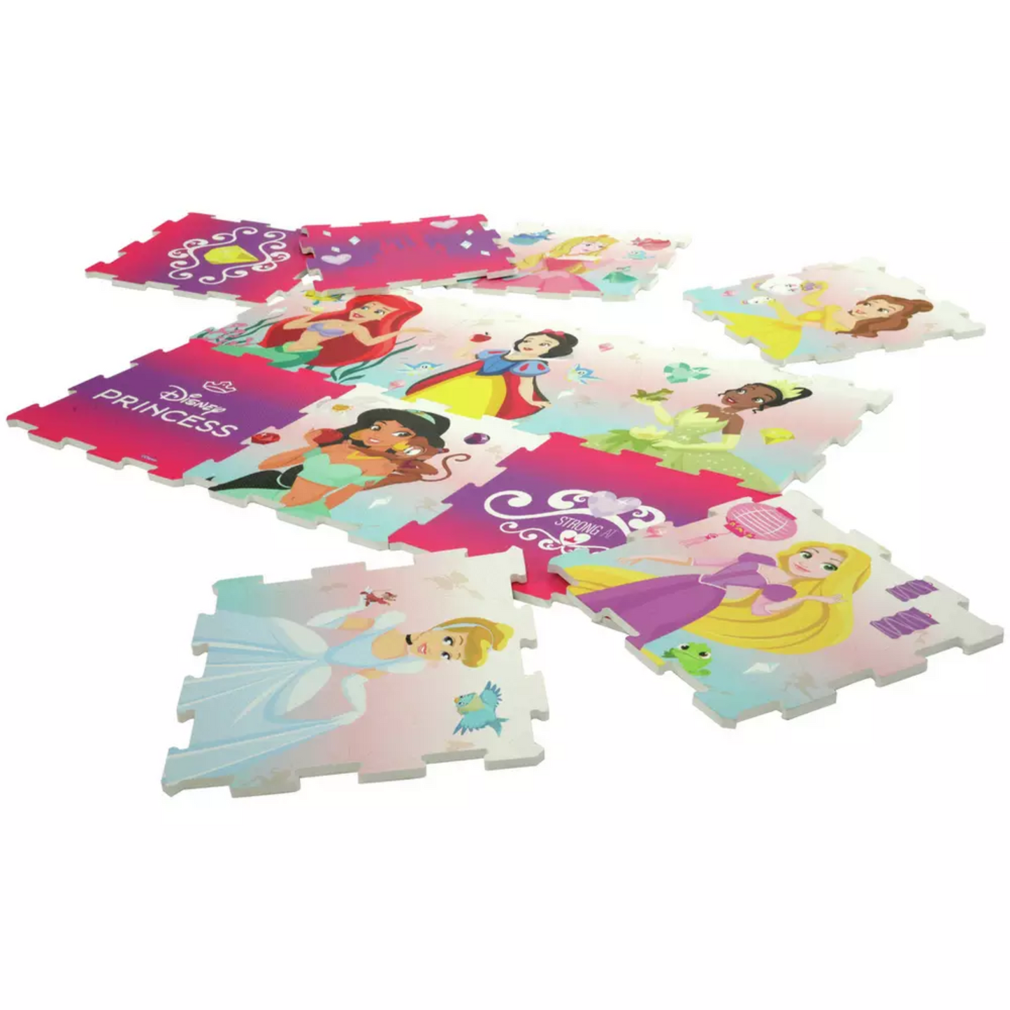 Disney Princess Foam Play Mat Soft Tiles 12 Pieces