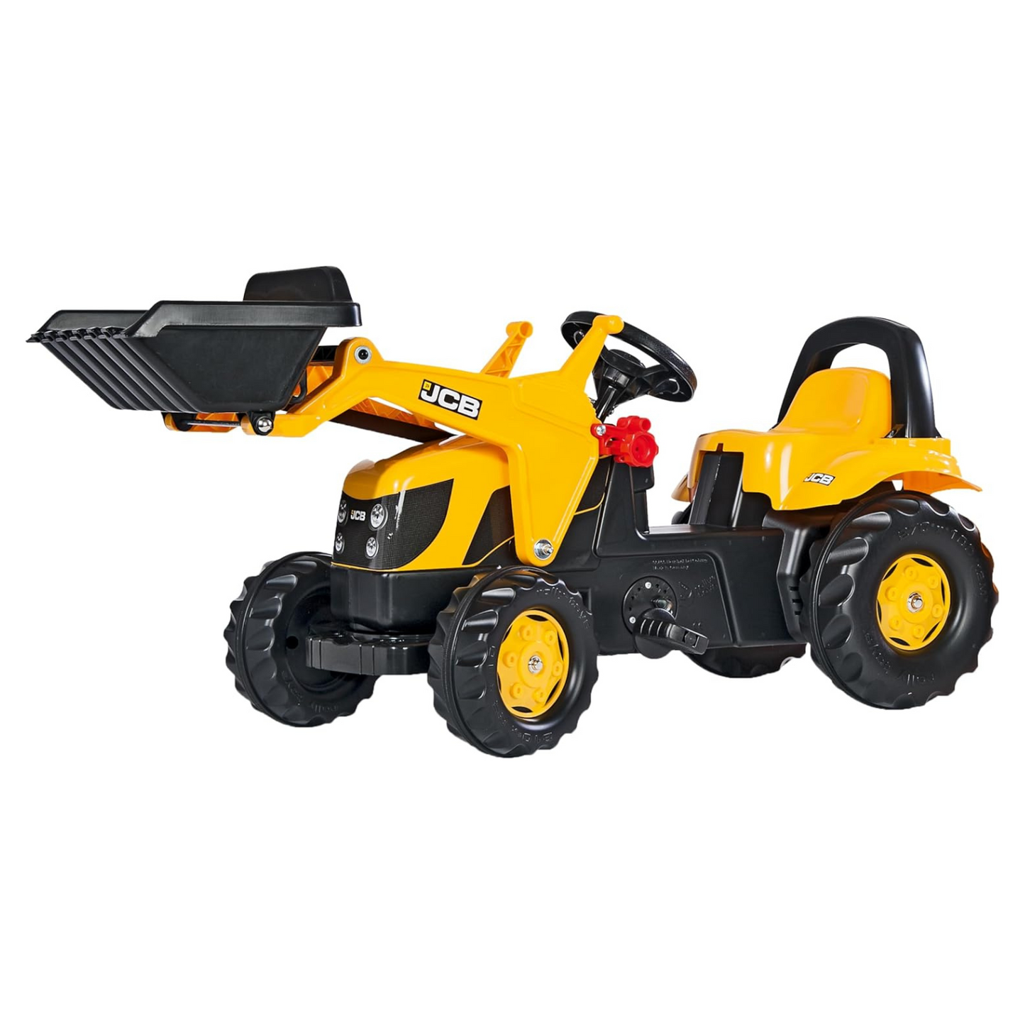 Jcb Tractor With Frontloader & Trailer