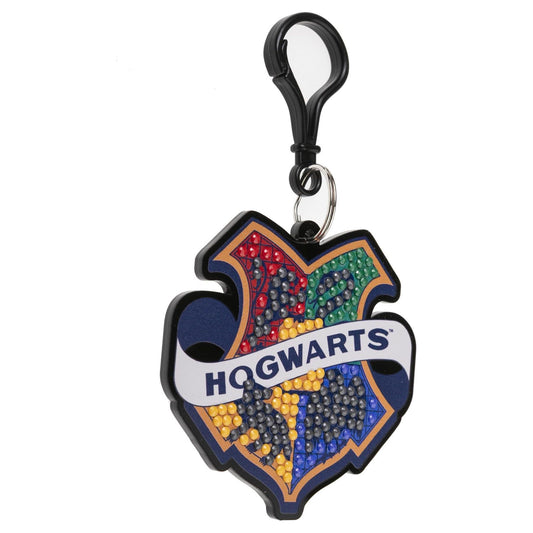 Harry Potter Hogwarts Badge Crystal Art Backpack Charm Kit