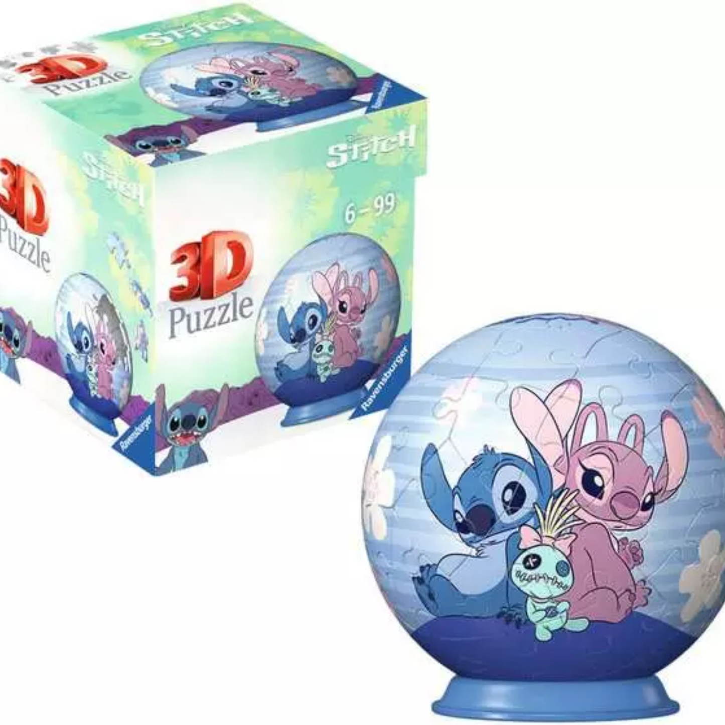 Ravensburger 3D Puzzle Ball Angel - 54 Pieces