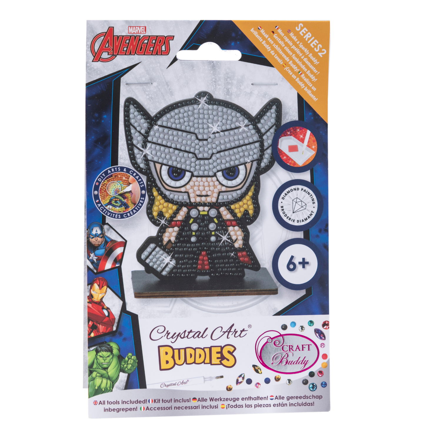 Marvel Thor Crystal Art Buddies
