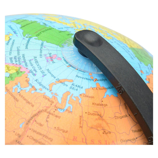 Educational Kids 25cm World Globe With Stand