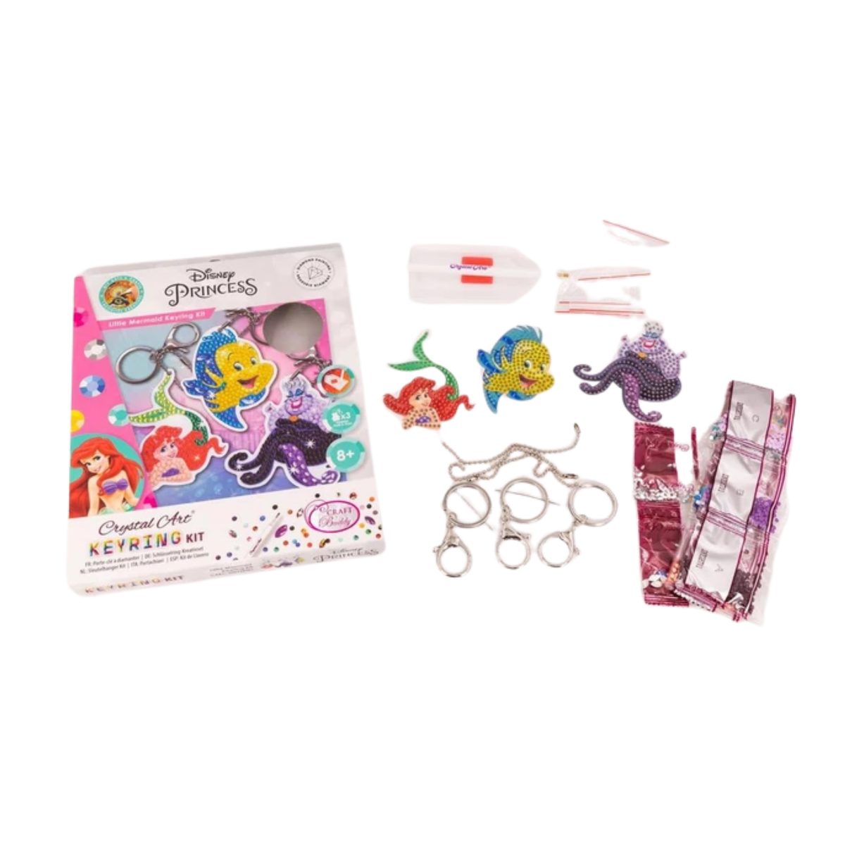 Little Mermaid Keyring Kit
