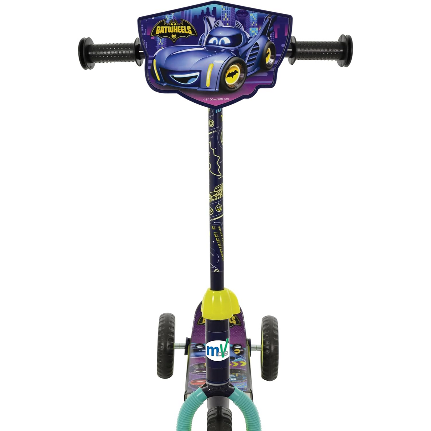 Batwheels Deluxe Three Wheeled Tri Scooter