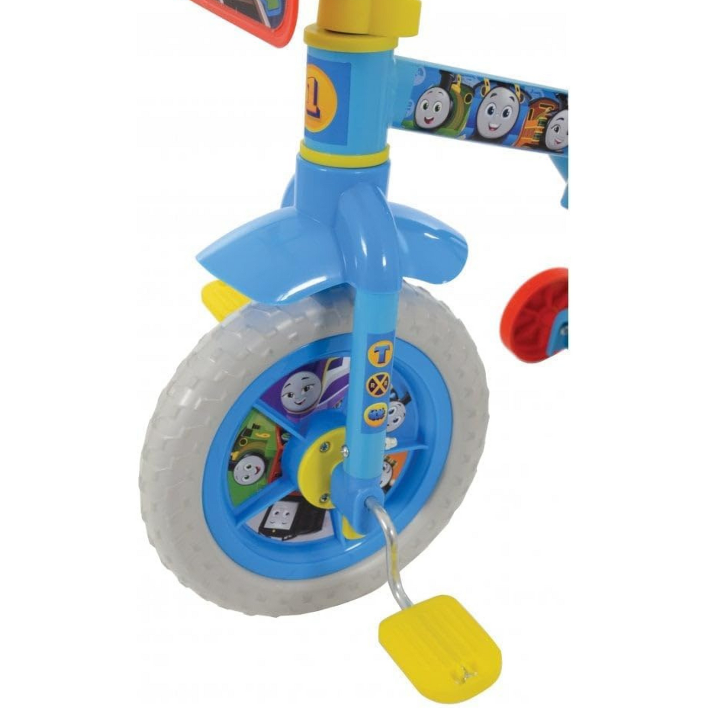 Thomas and Friends 2-in-1 10" Balance Bike and Training Bike