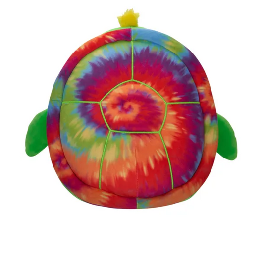 12IN LARS NEON GREEN TYEDYE TURTLE SQUISHMALLOW