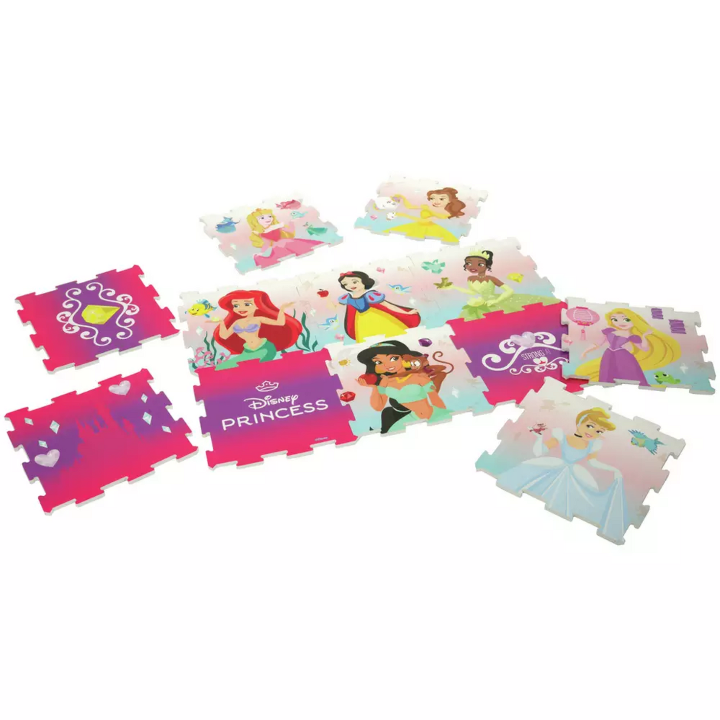 Disney Princess Foam Play Mat Soft Tiles 12 Pieces