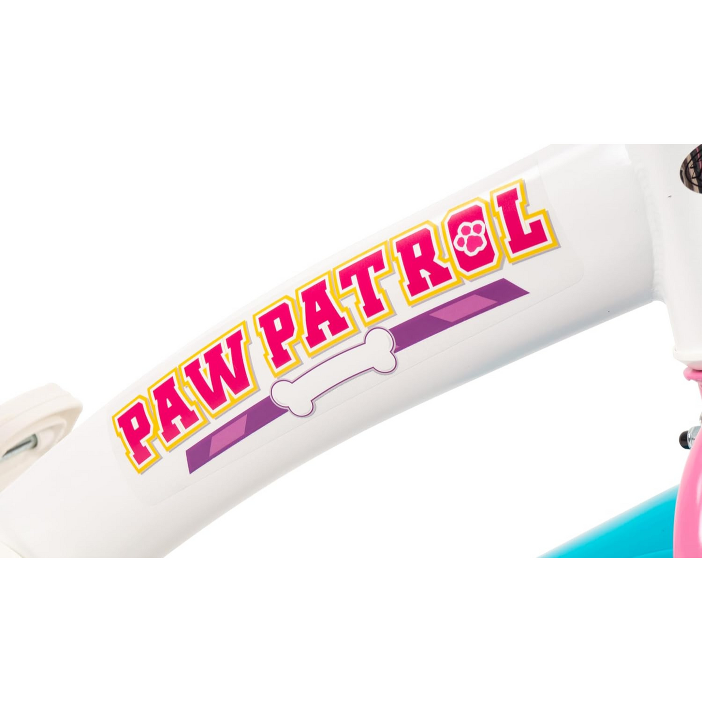 Toimsa Paw Patrol 12 inch Bicycle with Stabilisers and Basket Skye and Everest