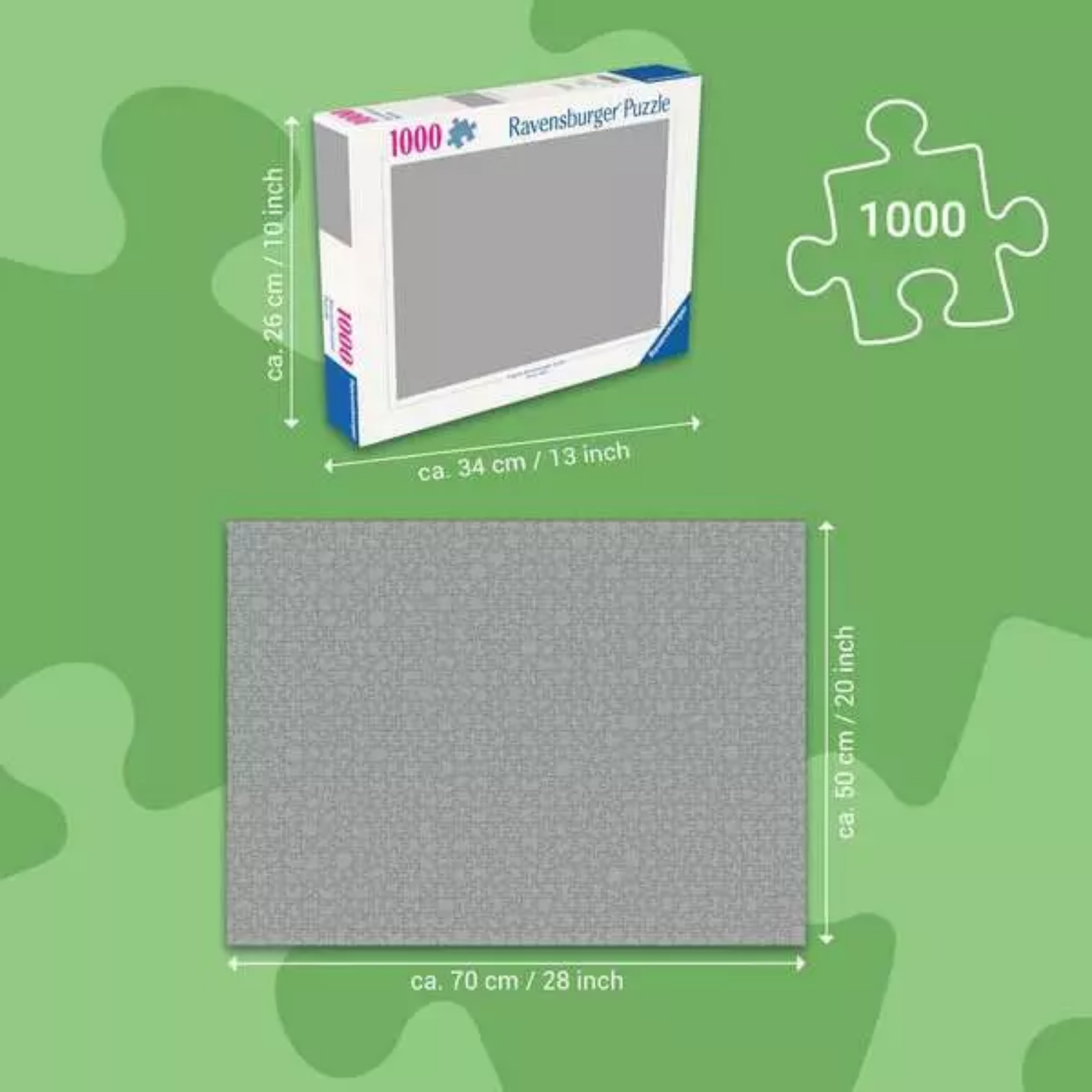 Ravensburger Challenge Minecraft Mobs - 1000 Pieces Puzzle