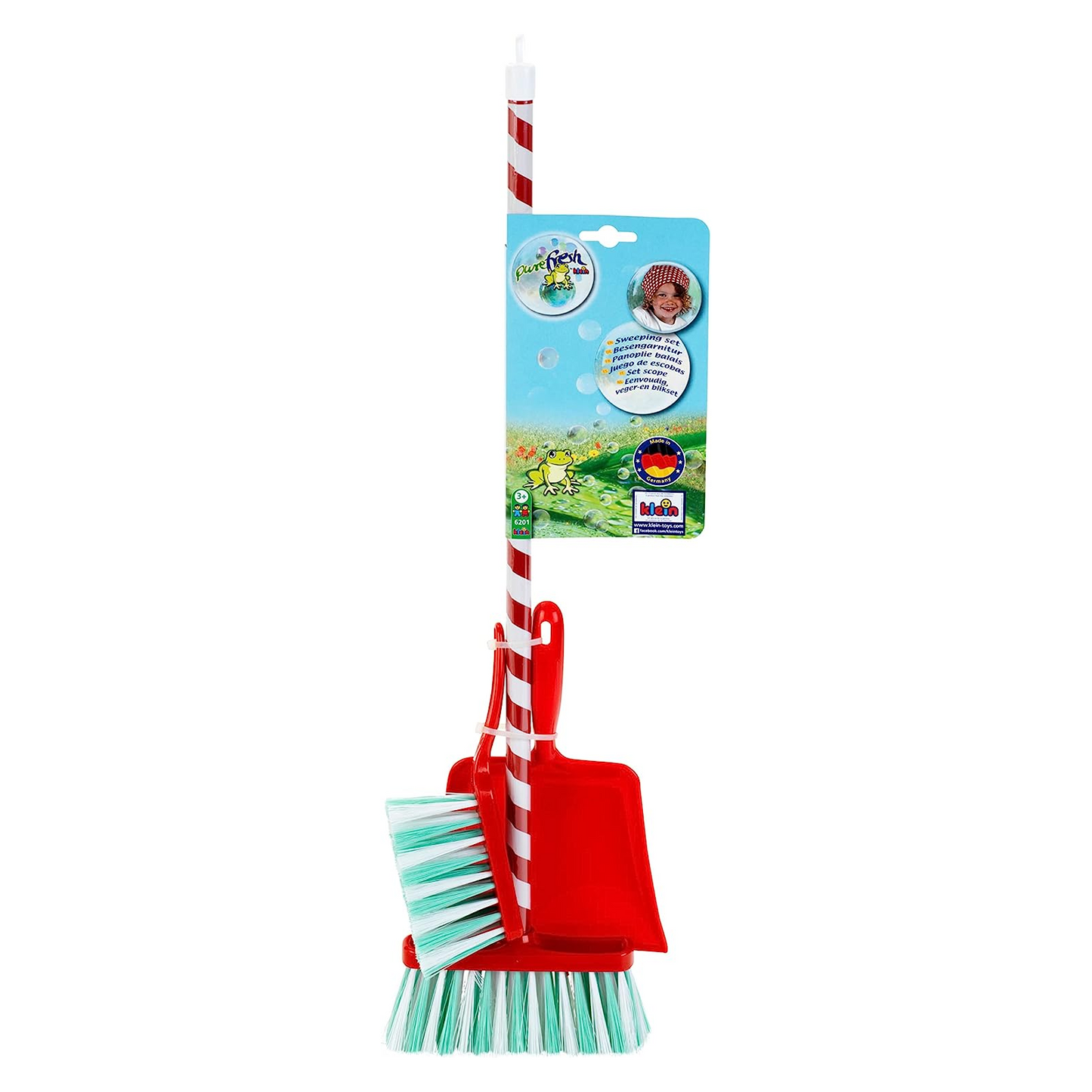 Kids Pure Fresh Broom Set Candy Cane