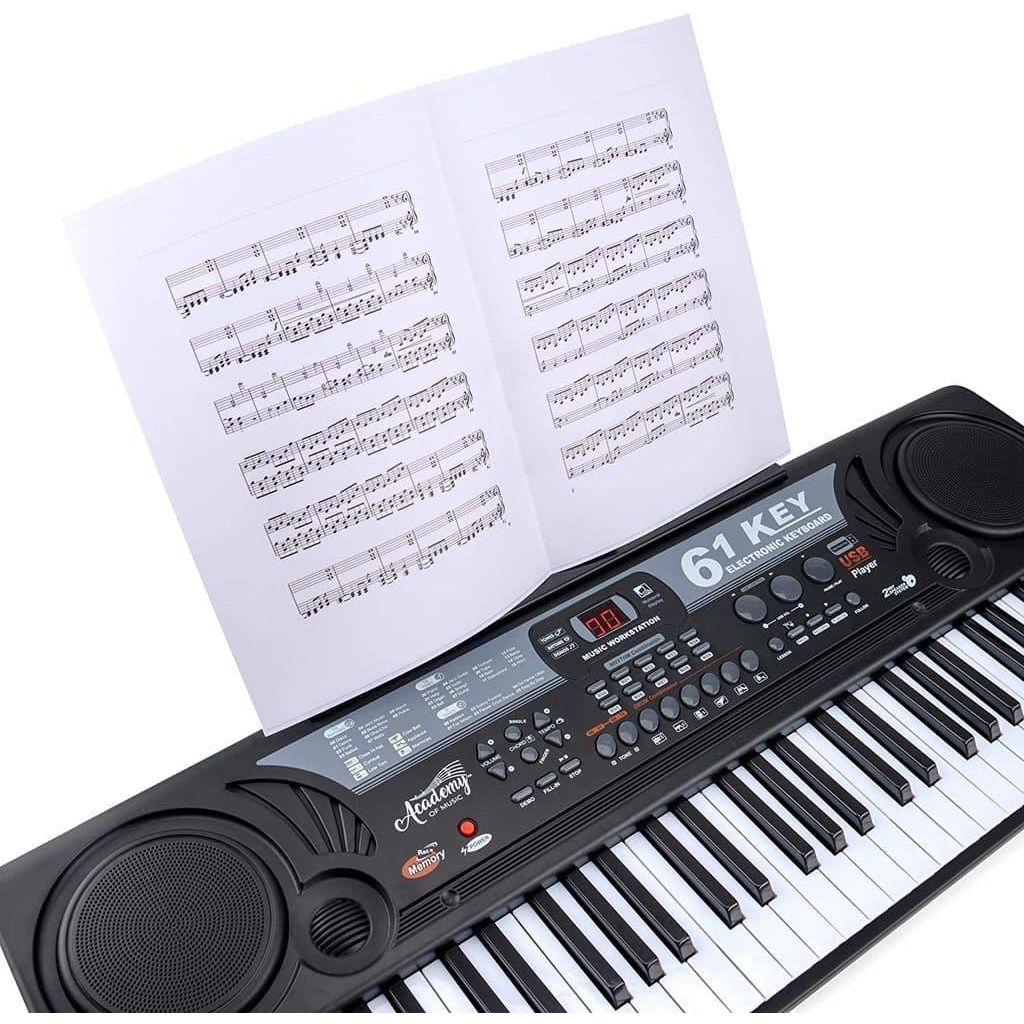 AOM Kids UK Electronic 61 Key Keyboard Piano