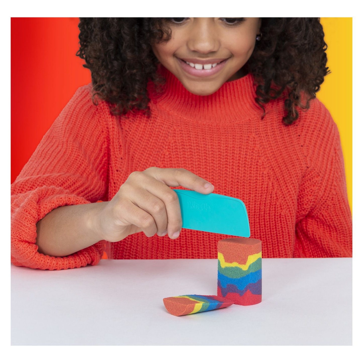 Kinetic Sand Rainbow Mix Set
