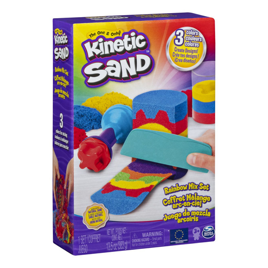 Kinetic Sand Rainbow Mix Set